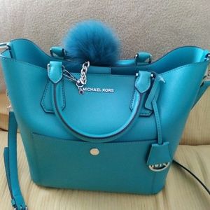 Brand New Michael Kors Greenwich Satchel
